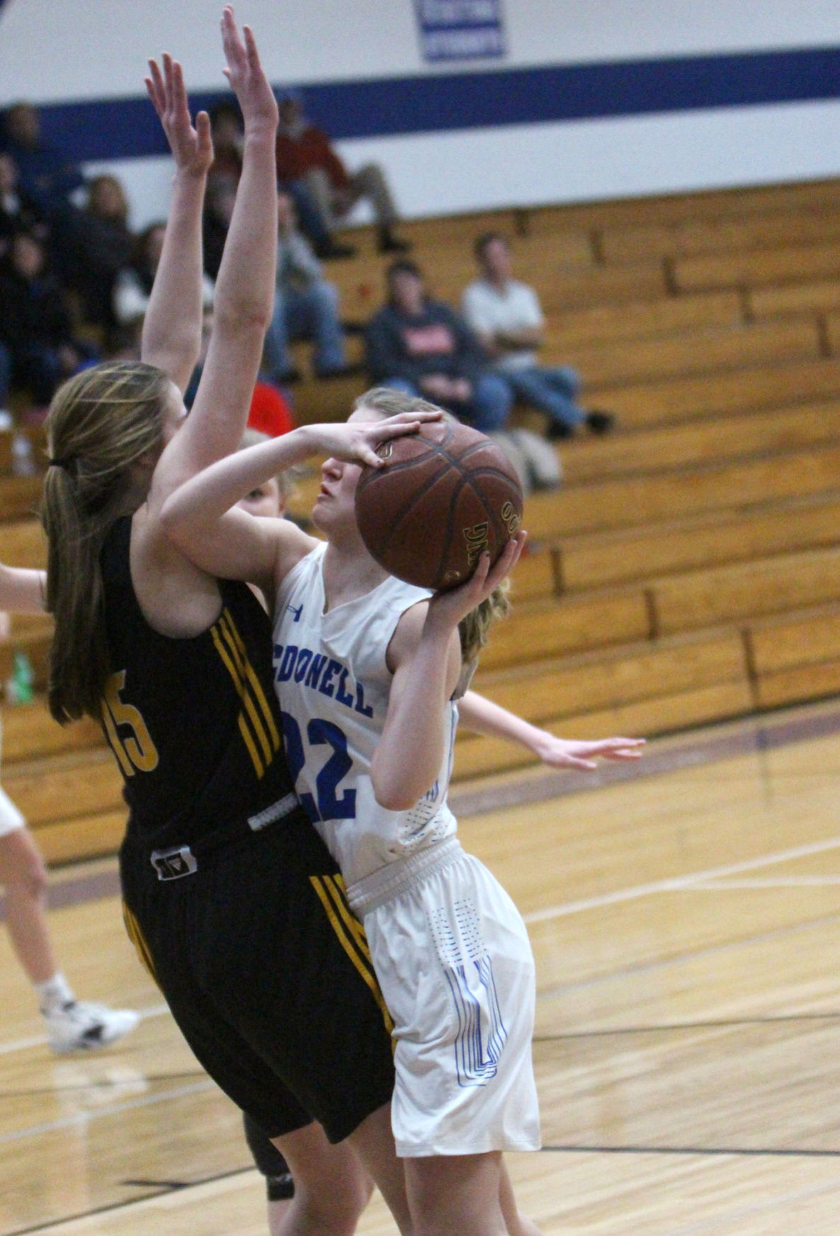 Cadott at McDonell girls basketball 2-14-20